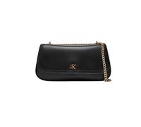 Calvin Klein Ck Convertible Chain Small Bag YIH - BLACK ANTIQUE LIGHT GOLD One Size