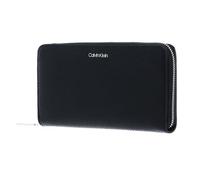 Calvin Klein CK Elevated Zip Around Wallet Saffiano L CK Black [198422] - porte-monnaie porte monnaie