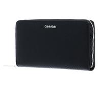 Calvin Klein CK Elevated Zip Around Wallet Saffiano L CK Black [198422] - porte-monnaie porte monnaie