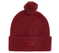 Calvin Klein CK Embroidery Airy Bonnet tricoté rouge