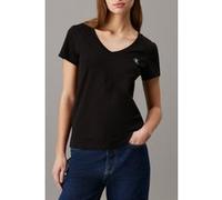 Calvin Klein Ck Embroidery Stretc Ck Black Taille: XL | T-shirts Outlet | Femme | Le Noir