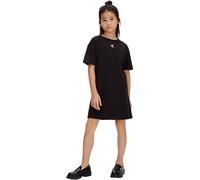 Calvin Klein CK Monogram Tee Dress Lvcksjh05g Robe T-Shirt, Black (1716 Black), 12 Ans Fille
