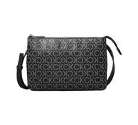 Calvin Klein Sac à Bandoulière Femme Ck Must Ew Petit, Noir (Black Mono), Taille Unique