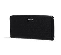 Calvin Klein CK Must Zip Around Wallet Embossed L CK Black [200469] - porte-monnaie porte monnaie