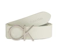 Calvin Klein CK Reversible Ceinture Cuir 85 cm blanc