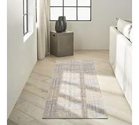 Calvin Klein Ck005 Tapis décoratif Gris/Ivoire 0,7 x 2,3 m