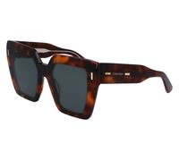 Lunettes de soleil Calvin klein Ck23502s col. 220 Femme Carré Havana