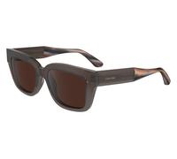 Calvin Klein CK 23540S 260, Lunettes de soleil, Carrée, Femme, Marron