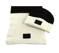 Calvin Klein CKJ Gifting Softies BEANIE SCARF BLOCK Black