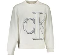 Calvin Klein Classic Comfort Sweatshirt Bianco : Taille - 2XL Taille : 2XL