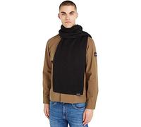 Calvin Klein Classic Cotton Rib Knit Scarf K50K510996 Écharpe en Tricot, Noir (CK Black), OS Homme