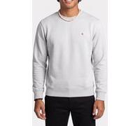 Calvin Klein Classic Long Sleeve 350gsm Terry Woven Label Marble Gray Taille: L | Pulls Outlet | Homme | Gris