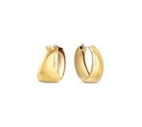 Calvin Klein Clous d'Oreilles pour Femme Collection MODERN PURITY en Acier Inoxydable avec placage Or Jaune - 35000832