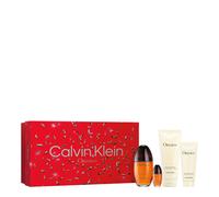 Calvin Klein Coffret Obsession Pour Femme : Eau de Parfum 100 ml + 15 ml + Gel Douche 100 ml + Lotion pour le Corps 200 ml