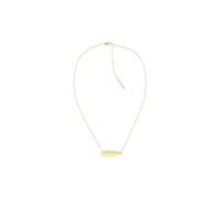 Calvin Klein Collier avec Pendentif pour Femme Collection SCULPTED en Acier Inoxydable avec placage Or Jaune - 35000816