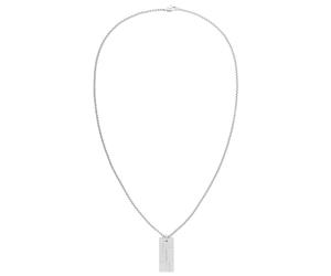 Calvin Klein Collier avec Pendentif pour Homme Collection GRID en Acier Inoxidable - 35000058