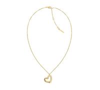 Calvin Klein Collier pour Femme Collection MINIMALISTIC HEARTS en Or Jaune avec un Pendentif en Forme de Cœur - 35000385
