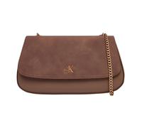 Calvin Klein - Conv Chain Brushed Medium Bag - Femme - Sacs - Gris - Taille: ONE Size