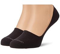 Calvin Klein Footie Chaussettes, Noir, 43/46 (Lot de 2) Homme