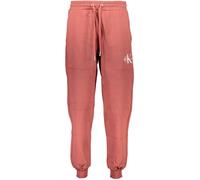Calvin Klein - Cotton Pant - Femme - Pantalons - Rouge - Taille: 42 FR