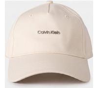 Calvin Klein Cotton Twill Cap With Hardware Clasp Bone White Taille: OS | Bonnets Outlet | Femme | Blanche