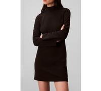 Calvin Klein Crepe Ls Turtleneck Black Taille: 4 | Robes Mini Outlet | Femme | Le Noir