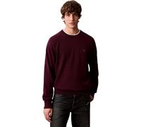 Calvin Klein CREWNK SWEA LV04RC309G Pull décontracté en Coton pour Homme, Violet (Prune Passion), Taille M, Violet (Prune Passion), M