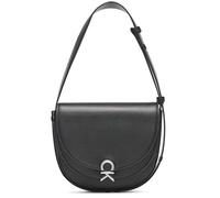 Calvin Klein Crisell Sac à bandoulière pour selle, noir/argent, taille unique