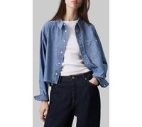 Vêtements Calvin Klein Jeans Cropped Dad Denim Sh J20J225011 pour Accessoires S Bleu