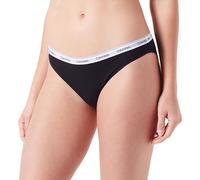 Calvin Klein Slip Forme Bikini Femme sous-Vêtement, Noir (Black), S