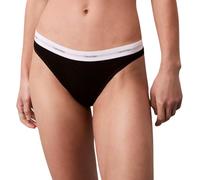 Calvin Klein Culotte Femme avec Ceinture Emblématique, Noir (Black), XL