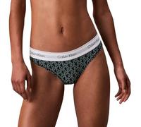 Calvin Klein Culotte Femme avec Ceinture Emblématique, Vert (Bijou Modern Emblem Outline+Stratif), XL