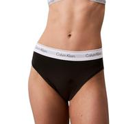Calvin Klein Culotte Femme High Waist avec Ceinture Emblématique, Noir (Black), XS