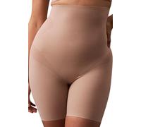 Calvin Klein Culottes Gainantes Femme Mid Thigh Short Très Sculptantes, Beige (Cedar), M