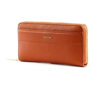 Calvin Klein Portefeuille Femme Daily Dressed Grand Modèle, Marron (Cognac), Taille Standard