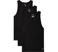 Calvin Klein Débardeurs Lot de 3 Homme avec Col Ras-du-Cou, Noir (Black, Black, Black), XL