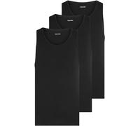 Calvin Klein Débardeurs Lot de 3 Homme avec Col Ras-du-Cou, Noir (Black, Black, Black), XXL