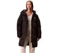 Calvin Klein Doudoune en Duvet Femme Belted Midweight Long avec Ceinture, Noir (Black), S