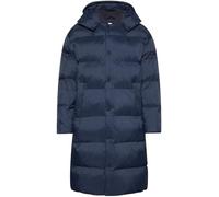 Calvin Klein Doudoune en Duvet Homme Long Length Nylon avec Capuche, Bleu (Dark Sapphire), XXL