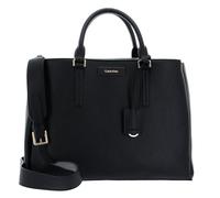 Calvin Klein Dressed, Sac fourre-Tout habillé LG Femme, CK Black, Medium