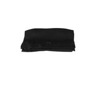 Calvin Klein - Écharpe élégante brodée en mélange de cachemire - Femme - Accessoires - Noir - Taille: ONE Size
