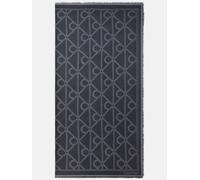 Calvin Klein Écharpe gris / noir, Taille One Size