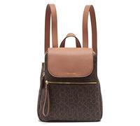 Calvin Klein Elaine Signature Sac à Dos à Rabat, Marron kak/Bagage, Taille Unique Mixte