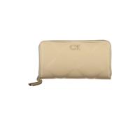 Calvin Klein - Elegant Multi-Compartment Rfid Wallet - Femme - Accessoires - Beige - Taille: ONE Size
