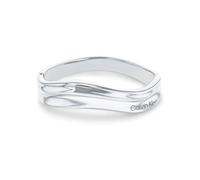 Calvin Klein Jonc pour Femme Collection ELEMENTAL en Acier inoxidable poli