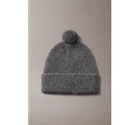 Calvin Klein Emblem Brushed Pompo Hat Dark Grey Taille: OS | Bonnets Outlet | Homme | Gris