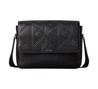 Calvin Klein Embossed Messenger 30 cm noir
