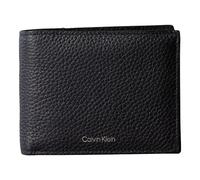 Calvin Klein Embossed Porte-monnaie Cuir 12 cm noir