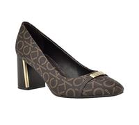 Calvin Klein Escarpins Unesta pour Femme, Logo Marron 200, 39.5 EU