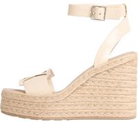Calvin Klein Espadrilles compensées pour femme 70 Embl Lth HW0HW02897 - Jaune (noix de cajou clair) - Pointure 40